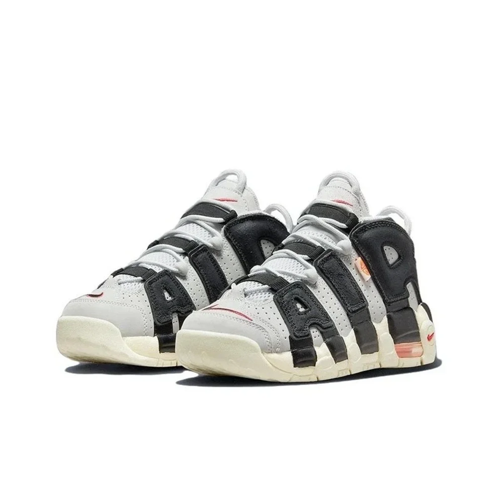 Nike‎ Air More Uptempo GS Big Kids Sz 6.5Y Basketball Shoes White DX3360-001 NEW
